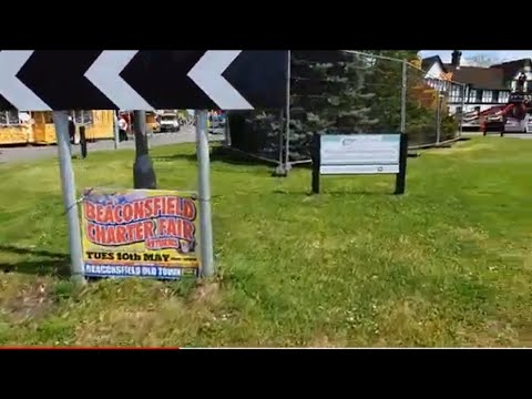 Beaconsfield Charter Fair Funfair Walk Through 10th May 2022