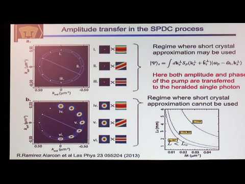 IWQT: Exploitation of the spatial degree of freedom in photon pair states, Alfred U`Ren, ICN, UNAM.
