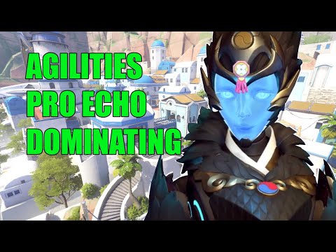 AGILITIES PRO ECHO GAMEPLAY - GRAND MASTER OVERWATCH SEASON 27