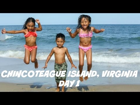 Chicoteague Island, Virginia Vacation Day 1 | #TeamYniguezVlogs #136a | MommyTipsByCole