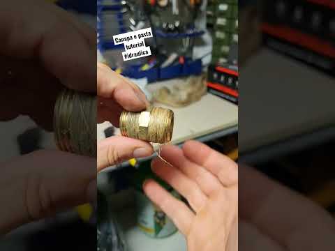 canapa stoppa e pasta raccordi tutorial #idraulica #faidate #ideas #tutorial #bricolage #diy #pasta