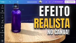 Como Fazer Sombra e Reflexo no Canva (Efeito Realista Fácil)