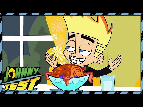 Dinner with Johnny | Johnny Test | Full Episodes | Cartoons for Kids!