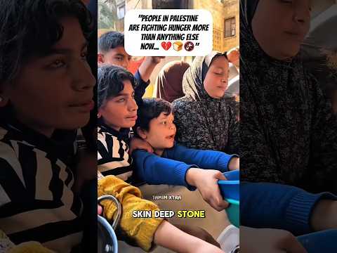 "People in Palestine are fighting hunger more than anything else now #foryou #palestine #viralvideo