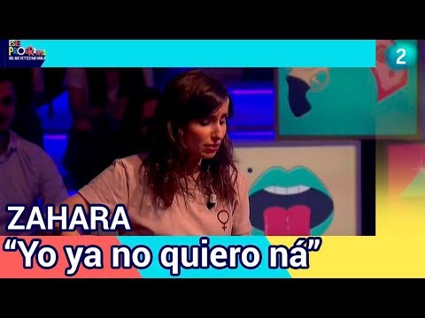 Zahara versiona el "Yo ya no quiero ná" de Lola Índigo - Ese programa - RTVE.es