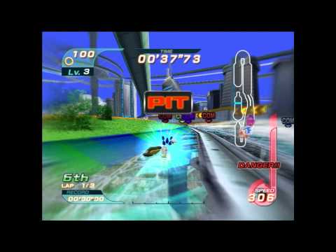 Sonic Riders (PC): Why Is Sonic Using A Board?