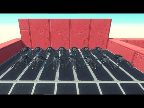 Impossible Maze - 14x Giant Stag Beetle ARBS  | Animal Revolt Battle Simulator