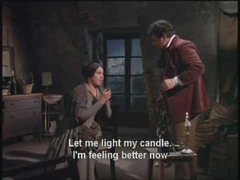 La Boheme 1 - Freni & Raimondi sing "Non sono in vena... Oh! Sventata...", Scala, 1965