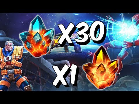 30x Premium and 4 Star Crystal Opening! - Free To Play Account - Marvel Contest Of Champions