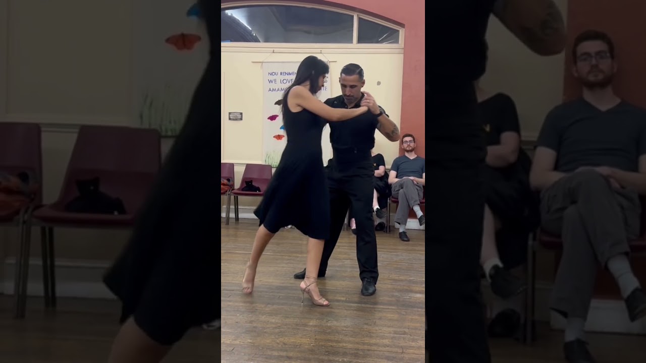 Enrosques. Tango lessons: Ariel Leguizamon & Yesica Esquivel. Washington DC