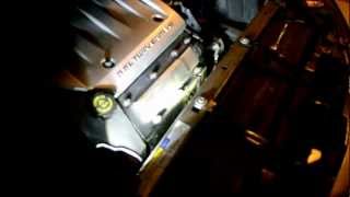 How to access spark plugs on a 2001 Oldsmobile Aurora 3.5L Engine