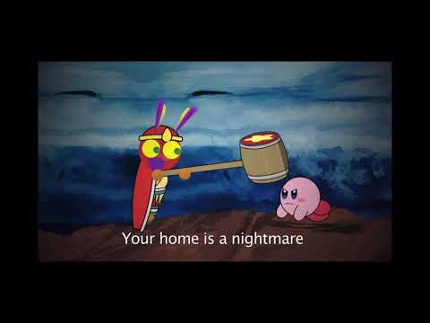 Kirby vs The Very Hungry Catepillar cover