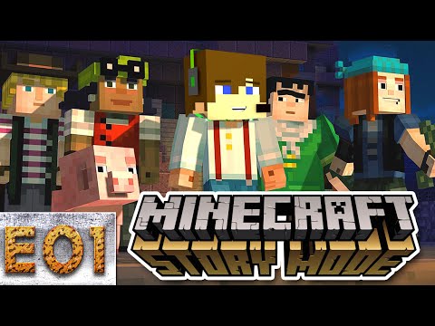 Minecraft Story Mode E1 - The Order of the Stone!
