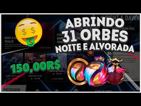 ABRINDO 31 ORBES NOITE E ALVORADA *R$150,00* - VALE A PENA? PARECE QUE SIM!