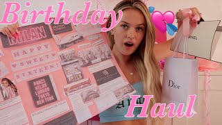 WHAT I GOT FOR MY 16TH BIRTHDAY!!🎈💘