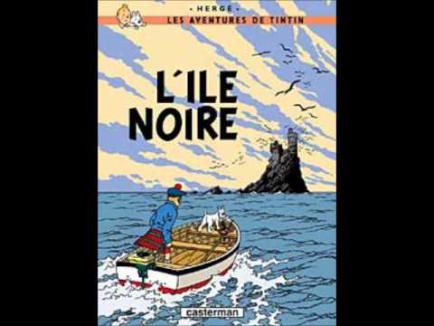 Tintin - Den svarta ön (Ljudbok)