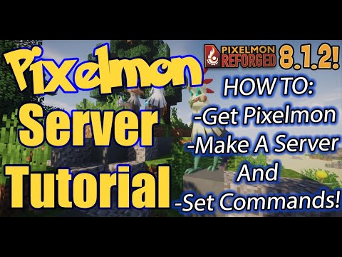 DecaCrafter - How To Make A Pixelmon 8.1.2 Server With Commands! (PixelExtras & Nucleus) /ivs, /evs, /home, etc.