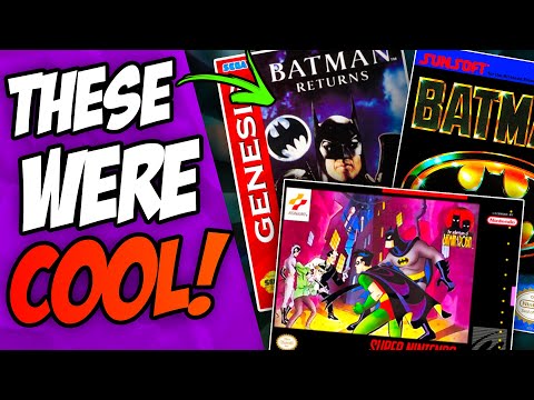 Remembering The Batman Retro Video Games