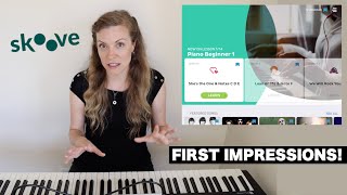 Video thumbnail for Skoove Piano Learning App: First Impressions by Christine Clark