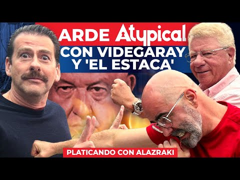 ¡EDUARDO VIDEGARAY y EL ESTACA con ALAZRAKI! FUERTES DECLARACIONES🔥AMLO, la MARCHA y un DEBATE ÉPICO