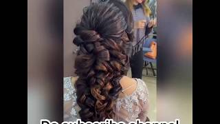 pakistani bridal hairstyle / engagement look / mes