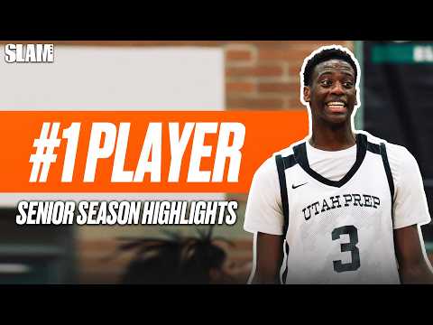 BEST OF AJ DYBANTSA'S SENIOR SEASON 🔥🔥🔥| #1 Player in High School Basketball