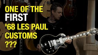 Video thumbnail for First batch 1968 Gibson Les Paul Custom ! by GuitarPoint