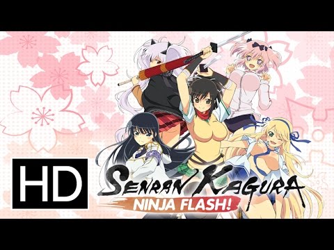 Thumbnail of the video: Senran Kagura: Ninja Flash! - Official Trailer