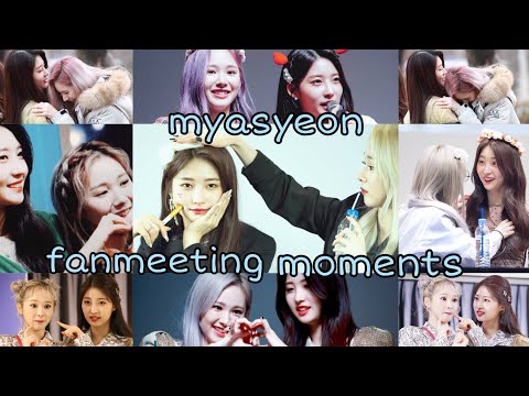Mia and Sihyeon fanmeeting moments compilations