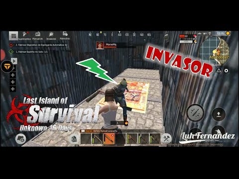Invadiu minha Base | Last Island of Survival: Unknown 15 Days