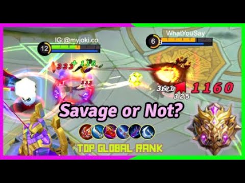 SAVAGE Or Not? Bruno Monster One Ball One Kill Top 2 Global Rank #Bruno by myjoki.co~ Mobile Legends
