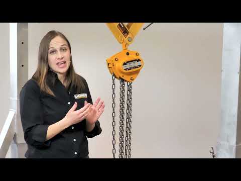 Harrington CB Hand Chain Hoist Harrington CB ...