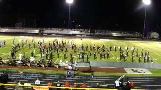 Lafayette Jefferson Marching Band Spirit of Central 2013