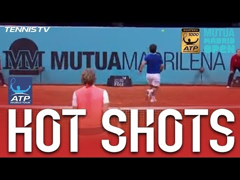 Hot Shot: Cuevas Hits Sensational No Look Winner At Madrid 2017