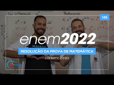 QUESTION 145 - GRAY NOTEBOOK | ENEM MATHEMATICS 2022