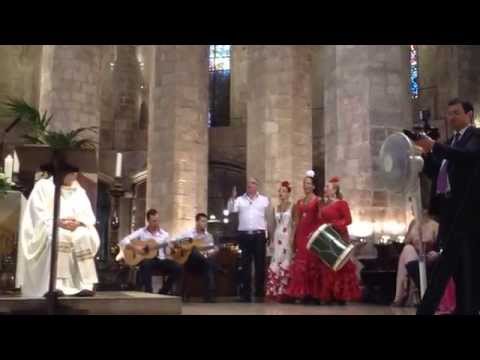 La Salve rociera en Basílica Santa Maria Barcelona