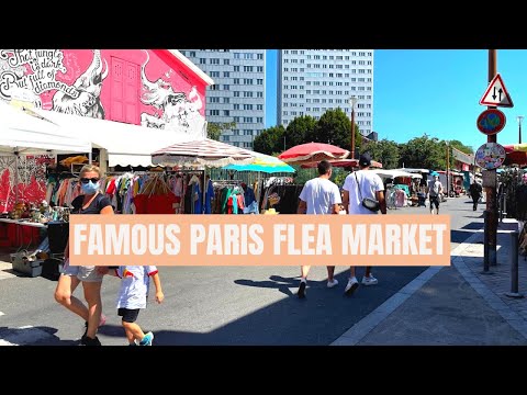 THE FAMOUS PARIS FLEA MARKET IN SAINT OUEN: Les Puces de Saint-Ouen         #budgettraveler