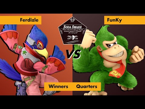 Soda Smash Lite #10 - Winners Quarters - Ferdizle (Falco) vs. FunKy (Donkey Kong)