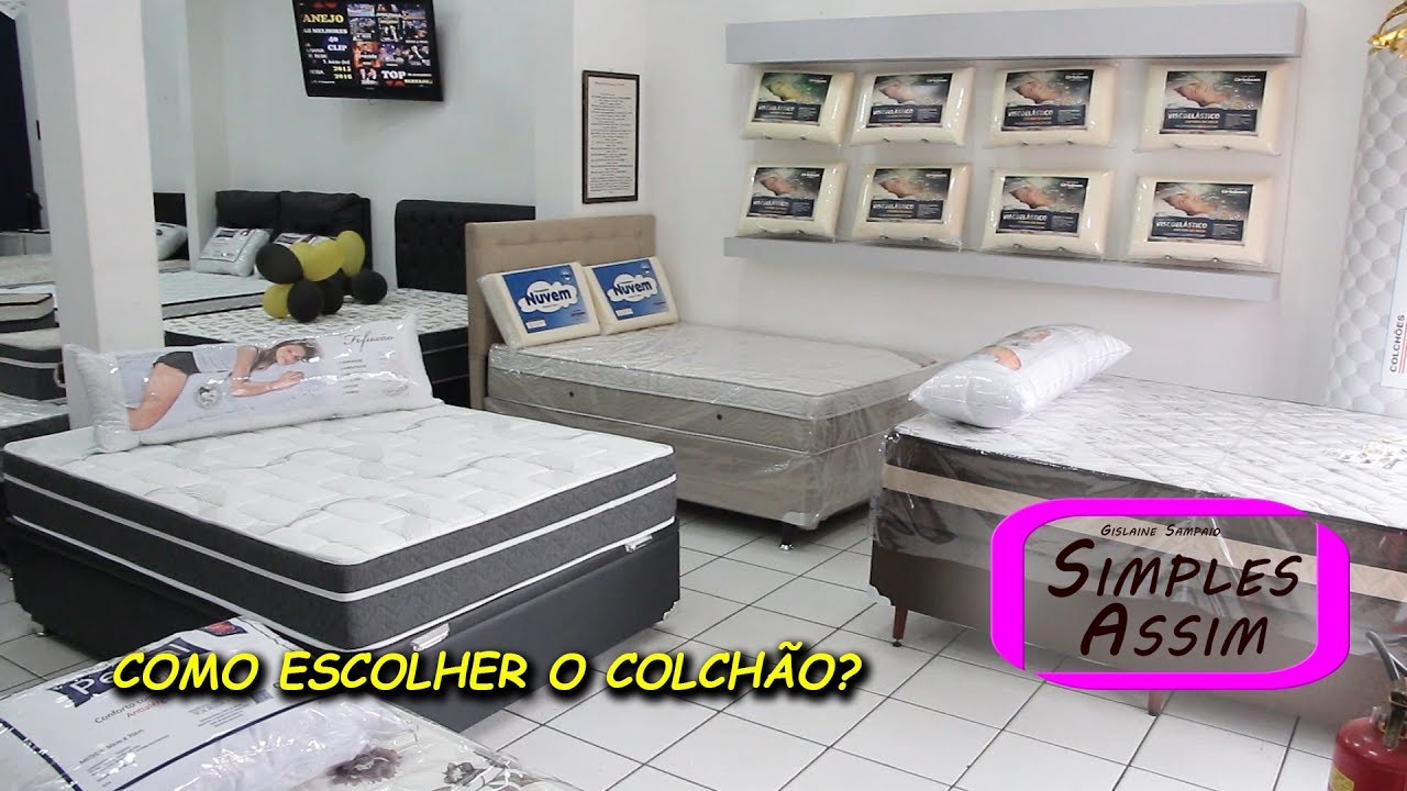 Como escolher o melhor e mais adequado colchão?