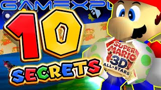 10 Classic Secrets in Super Mario 3D All-Stars (Exploding Butterflies, Luigi's Mansion, & More!)