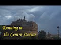 Running In The Centro Storico In Rome