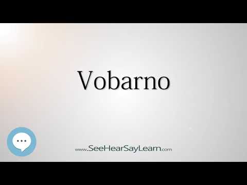 Vobarno (How to Pronounce Cities of the World)💬⭐🌍✅