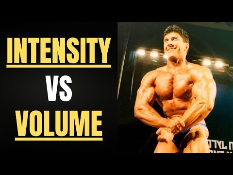 HIGH INTENSITY VS HIGH VOLUME TRAINING