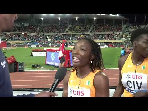 'The goal is to win medals in Budapest 23' - Marie-Josee Ta Lou (CIV) at Lausanne 2023