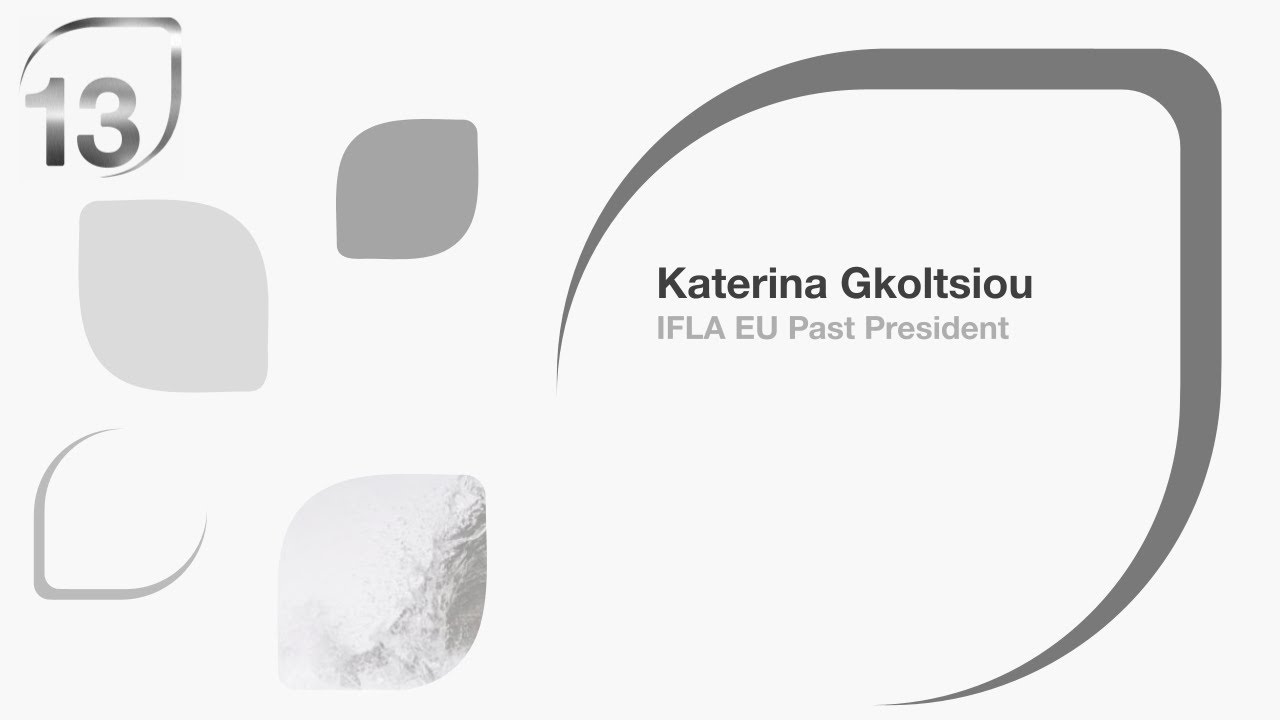 Katerina Gkoltsiou · IFLA EU — Ver en YouTube