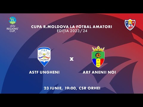 LIVE! ARF Ungheni - ARF Anenii Noi. Finala Cupei Moldovei la fotbal amator