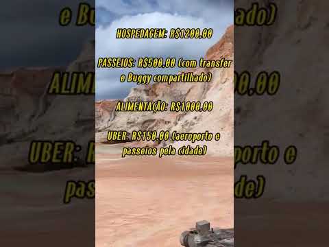 QUANTO CUSTA 4 DIAS EM #FORTALEZA PARA  CASAL