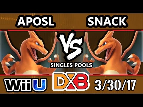 DXB 2017 SSB4 - VGBC | Aposl (Char) Vs. Lord Snackington (Mega-Man, Zard) Smash 4 Tournament - Wii U