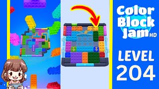 Solusi Level 204 Color Block Jam