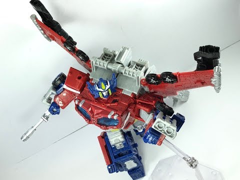 Transformers SIEGE Galaxy Optimus Prime Chefatron Review